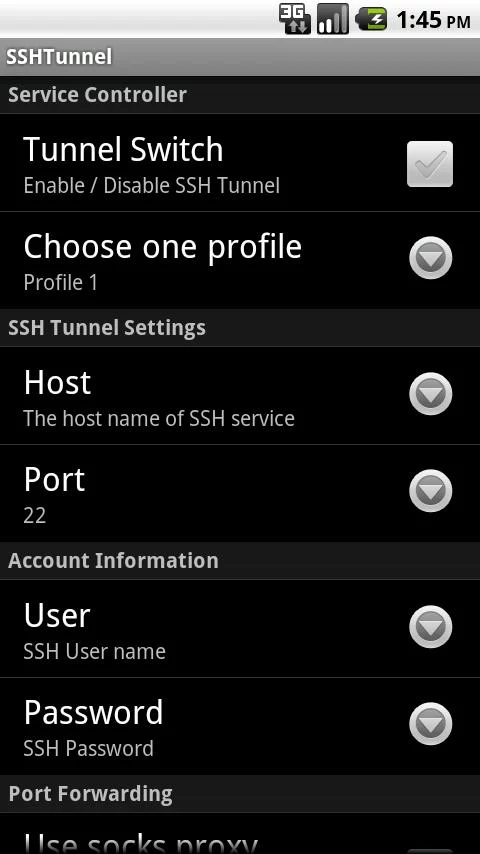 linux on android ssh password crack